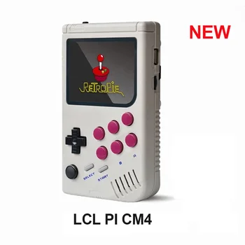 Handheld konzola LCL Pi Boy Pi4 Za Game Boy, Prijenosni Retro Igraća konzola, Emulator s 10.000 Igre Za PSP/DC/N64 HD Izlaz