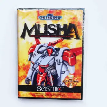 Igra uložak Musha 16 bita MD Igra karta Sa malo Kutijom Za Sega Mega Drive Za Genesis