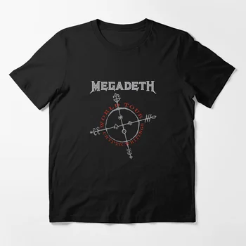 Iznenađujuće Majice Muške t-Shirt Svakodnevni Ogroman Megadeths Grobni Natpisi Klasična majica Muška majica Grafički kratkih Rukava S-3XL
