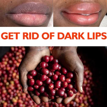 Južnoafrička čarobni piling za usne Posvjetljuje pigmentirane usne Ublažava tamne usne Crna usne postaju ružičastim Dobiti ružičaste usne zauvijek