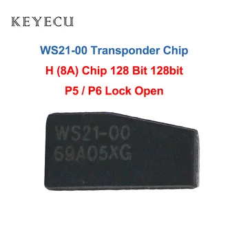 Keyecu WS21-00 Automobilski Ključ Čip Transponder H (8A) Čip 128 Bita 128 bita za Toyota Rav4 Camry Corolla Highlander Sienna Sequoia