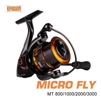Kingdom Micro FLY Vrti Riblja Spool 1000 2000 3000 8 + 1BB 5,2:1 Kolut za Morski ribolov Pribor Za Lov Šarana