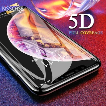 KISSCASE 5D Prednja Zaštitna folija Za iPhone 11 Pro Max 11 6 6S 7 8 Plus HD Film Od kaljenog stakla Za iPhone XR X XS Max 5 5S SE