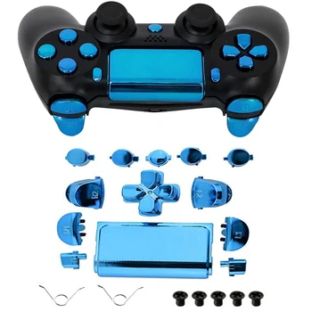 Kompletan Setove Mods Kromiranje L1 L2 R1 R2 Dpad ABXY Zamjenjive Tipke za Pokretanje Sony Playstation 4 Ps4 Kontroler DualShock 4