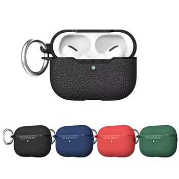 Kožna torbica za slušalice Liči Za Airpods Pro 2 Pro2 Torbica Torbica za Airpods Pro 2 3 1 Air Pods Pro 2 Bežična Bluetooth kutija