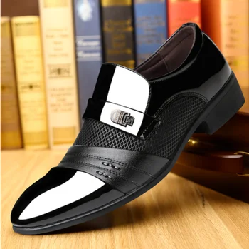 Kratak muške kožne modeliranje cipele bez spojnica, Gospodo Oxfords čipka-up, Poslovna Haljina, Muške Casual Cipele, Novo 2022 godine, Klasična muška Odijela, Cipele