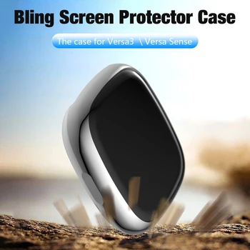 Kvalitetna Zaštitna Torbica Za PC, Zaštitna folija Za ekran Za Fitbit Versa 3 Za Fitbit Sense