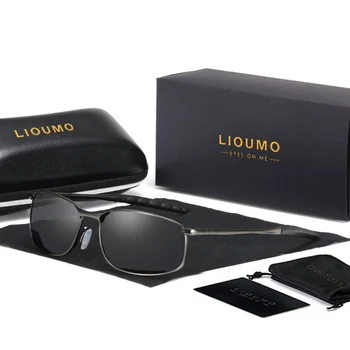 LIOUMO Brand Dizajn Nove Zrakoplovne Muške Sunčane Naočale Polarizirane Muške Naočale Ženske Sunčane Naočale HD Slr Naočale Za Vožnju oculos De Sol