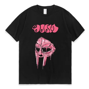 Mf Doom Madlib Madvillain Grafički t-shirt za Muškarce i Žene 90 s Vintage Gotički Majice Оверсайз Hip-Hop Reper Majice Kratkih Rukava
