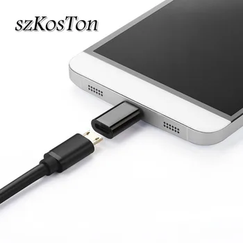 Micro USB Ženski na Type C Muški Adapter OTG Kabel 3,0 Pretvarač Podataka Za Macbook Samsung S8 S9 Huawei p20 C Adapter USB