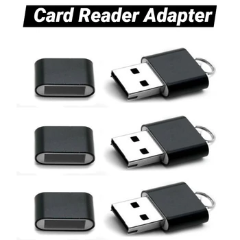 Mini Aluminijski USB 2.0 T Flash TF ili Micro SD Adapter Za Čitač Kartica Za PC/Mac Pribor Za pc Kartice