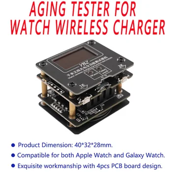 Mini Tester Bežični Punjač za Samsung Apple Smart Watches Android Inteligentni Sat Bežični Punjenje Detektor Testiranje Snage