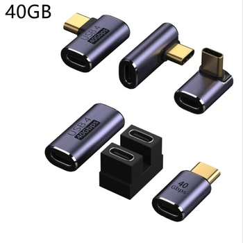 Mini USB4.0 Konektori tipa C 40 Gbit/s 8 Do 60 Hz HD Video 100 W USB4 Brzo punjenje Pretvarači za Sinkronizaciju podataka TB4/3 USB-C Adapter za Proširenje