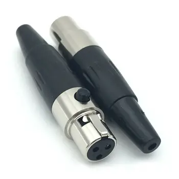 Mini XLR 3-pinski Konektor za spajanje Kabela TA3 Priključak Za Lemljenje AKG Audio Technica Mic