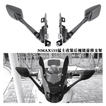Modificirani Motocikl nmax ogledalo nosač kit prilagođenog vjetrobrana nosač vjetrobranskog stakla za yamaha nmax155 nmax 150 2016-2019