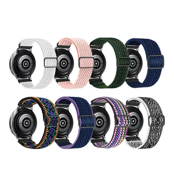 Najlon remen Za Samsung Galaxy watch 4/classic/46 mm/Active 2/Gear S3/amazfit Podesiva Gumena narukvica Huawei GT 2/3 Pro band