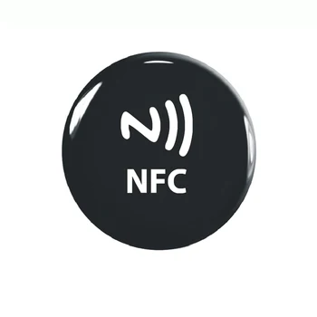 Naljepnica NFC za društvene mreže, torbica za telefon, Epoksidna Vodootporna NFC Oznaka za razmjenu Kontakt informacije