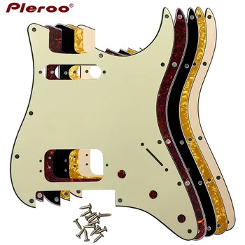 Navlaka za gitaru Pleroo - za SAD sa 11 rupama za vijke Stratocaster s popularizacijom-бриджем Floyd Rose, Dvostruki HS, scratch-ploča