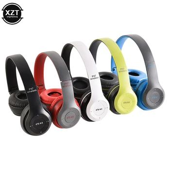 Nova Bežična Slušalica P47 Bluetooth 5,0 Slušalice Sklopivi Басовая Slušalice Hi Fi Podržava TF Kartice stereo Slušalice s Mikrofonom