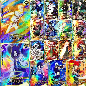Novi 4 kom./compl. NARUTO SSR cijeli niz igara naplativa kartica flash kartica Uzumaki Naruto Учиха Sasuke Хатаке Kakashi anime lik poklon