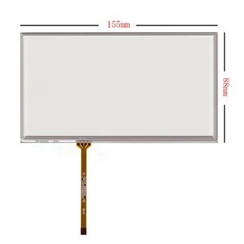 Novi 6,2-Inčni Zaslon Osjetljiv na dodir Digitalizator Ploča Za CLARION NX-501 VX-401 NX501 VX401
