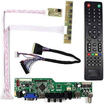 Novi Kit TV56 za N156B6 N156B6-L03/L04/L05/L06/L07/L08/L10/L0A/L0B/L0D TV + HDMI + VGA + AV + USB LCD display led zaslon Kontroler Vozač