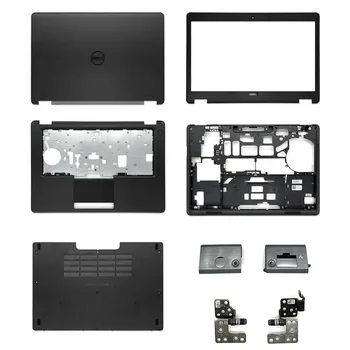 NOVI laptop Dell Latitude E5450 5450 LCD Zaslon Stražnji Poklopac/Prednja strana/Petlja/Upor za rukama/Donje Kućište 0JX8MW A144N1 0T56G8 Crna