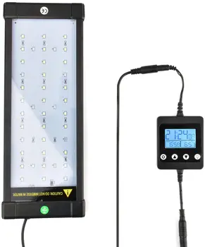 Novi Led Kontroler Rasvjeta svjetla za parkiranje Modulator s LCD Zaslonom Pribor za Akvarij za Akvarij Inteligentni Sustav Sinkronizacije Zatamnjen