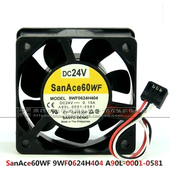 Novi originalni SanAce60WF A90L-0001-0581 9WF0624H404 6025 24 0.15 A Ventilator za hlađenje stroja CNC FANUC