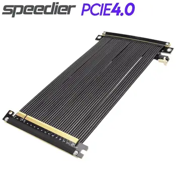 Novi PCIE4.0 Risers RTX3090 Produžni kabel Grafičke kartice S Dvostrukom Blokadom grafičkim procesorom PCIe4.0 X16 Полноскоростной Kabel Riser ITX A4 Mini PC Case
