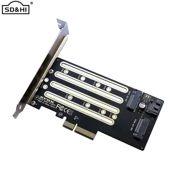 NVMe M. 2 SSD za PCIe 3.0 4.0 X4, M. 2 SATA SSD SATA Adapter dvostruke namjene