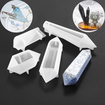Ogrlica Privjesak UV Smola Prozirna Silikonska Forma Crystal Klatno Epoksidna Smola Oblika Za DIY Nakit Alat Za Izradu