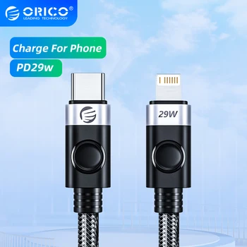 ORICO PD 29 W USB C do Lightning Kabel MacBook USB C Brzo Punjenje za iPhone Punjač Type C Kabel za iPhone 13 12 Pro Max