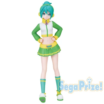 Originalna anime lik Хацунэ Мику od Sega Miku Jersey Ver. Japanska Verzija 24 cm PVC Figurica Model Igračke Za Dječake Poklon