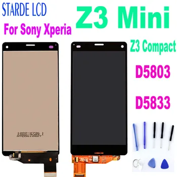 Originalni 4,6 'inčni Originalni LCD zaslon Za Sony Xperia Z3 Mini Compact D5803 D5833 LCD zaslon osjetljiv na Dodir Digitalizator Sklop