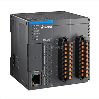 Originalni Delta AS300 AS228P-A programabilni kontroler 16DI 12DO PNP Ugrađeni USB Ethernet Port CANopen RS485x2 u kutiji