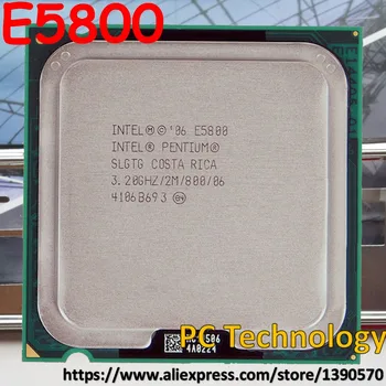 Originalni procesor Intel Pentium E5800 (2 m Cache, 3,20 Ghz, 800 Mhz LGA775 Stolni procesor Besplatna dostava