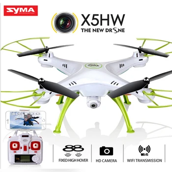 Originalni Syma X5HW (ažuriranje X5SW) utrke селфи Neradnik FPV Квадрокоптер Neradnik s HD Kamera 2,4 G 4CH RC Helikopter wifi USB Igračka