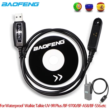 Originalni USB Kabel za Programiranje i cd sa softverom za voki Toki Baofeng UV9RPlus Vodootporne serije Kenwood Wouxun Set Pribora