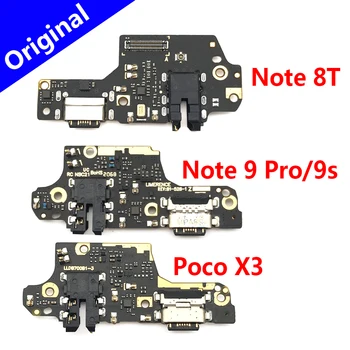 Originalni USB Punjač za Punjenje Priključak Za Xiaomi Poco X3 Pro/Redmi Note 8T 9S 9 Pro Dock Konektor Микрофонная Naknada Fleksibilan Kabel