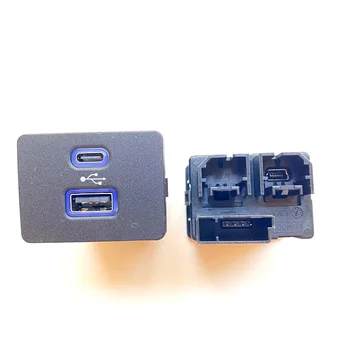 originalni za Ford Focus Lincoln SYNC 3 Type-C + USB Dvostruki media hub Kutija Modul Kutija za pohranu USB port za punjenje OEM：LB5T-14F014-CB