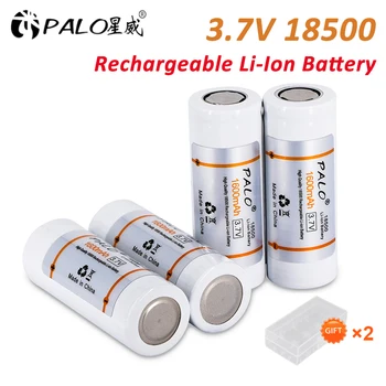 PALO 3,7 U 18500 Baterija je Litij-ionska Punjiva Baterija 1600 mah 18500 Punjiva Litij-Ionske Baterije Za Svjetiljku, Svjetla, Igračke