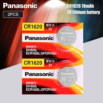 Panasonic Originalni proizvod 2 kom./lot Cr1620 Dugme Baterije za sat 3 Litij baterija CR 1620 daljinski Upravljač Kalkulator