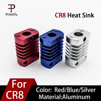 Pisači Printfly 3D Dijelovi MK10 CR8 Radijator Fiksni Aluminijski Теплоотвод Aluminijska Cijev Topline Aluminij