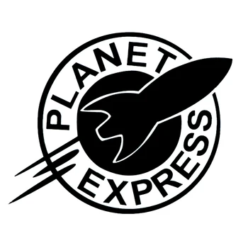 Planet Express Umjetničke Riječi Светоотражающая Auto Oznaka Moda Auto Personalizirane Ukrasne Naljepnice Udaljiti Auto Oprema