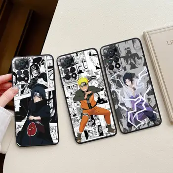 Popularni Anime Учиха Itachi Uzumaki Naruto Torbica Za Telefon Redmi Note 11E 11S 11 10 9 Pro 9A K20 K30 K40 Mekana Silikonska Torbica