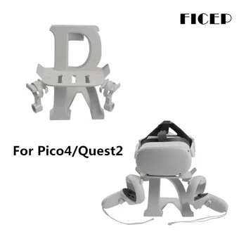 Postolje za zaslon VR-slušalice za Pico 4, Stanica za montažu slušalice VR, Stalak za gaming kontroler za Quest 2 ili Pico 4, Pribor za virtualne stvarnosti