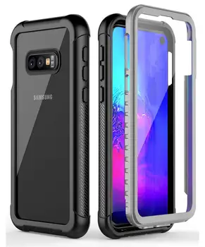 Potpuna Zaštita za Tijelo Torbica za Telefon Samsung Galaxy S8 S9 S10 S10e S10 Plus Note 9 Transparentno šok-dokaz Torbica sa Zaštitom Zaslona