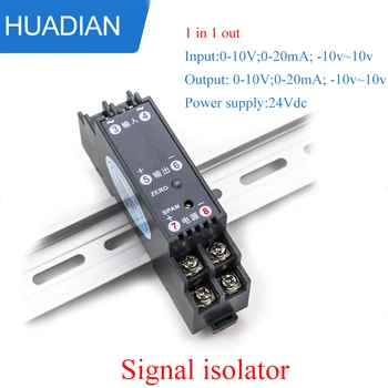 pretvarač izolacije analognog signala visoke preciznosti pasivnog upravljačkog signala 0-10 v