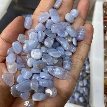 Prirodni kristalni plavi uzorak uzorak rude minerala agata čipke mineralni ozdravljenje kamen za uređenje doma kamena Akvarija